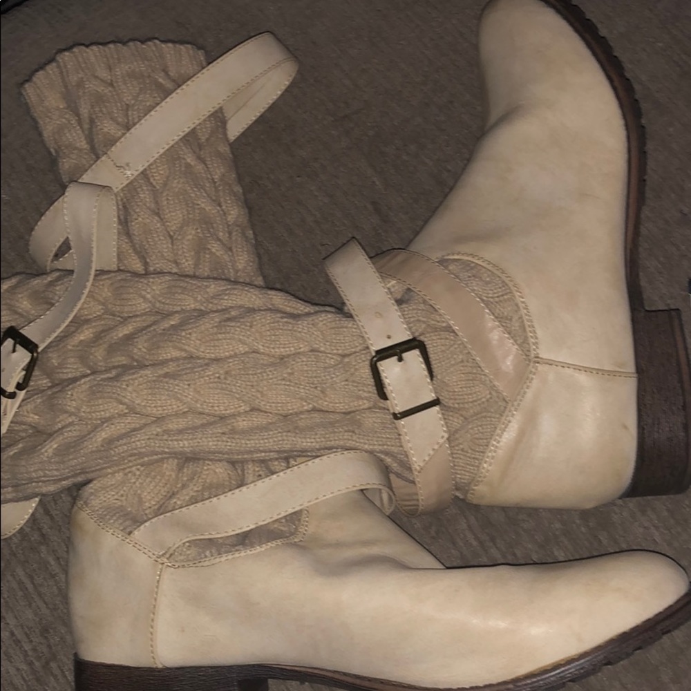 🔥 Shoe dazzle nancie knee high boots 10